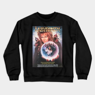 The Labyrinth Detailed Design Crewneck Sweatshirt